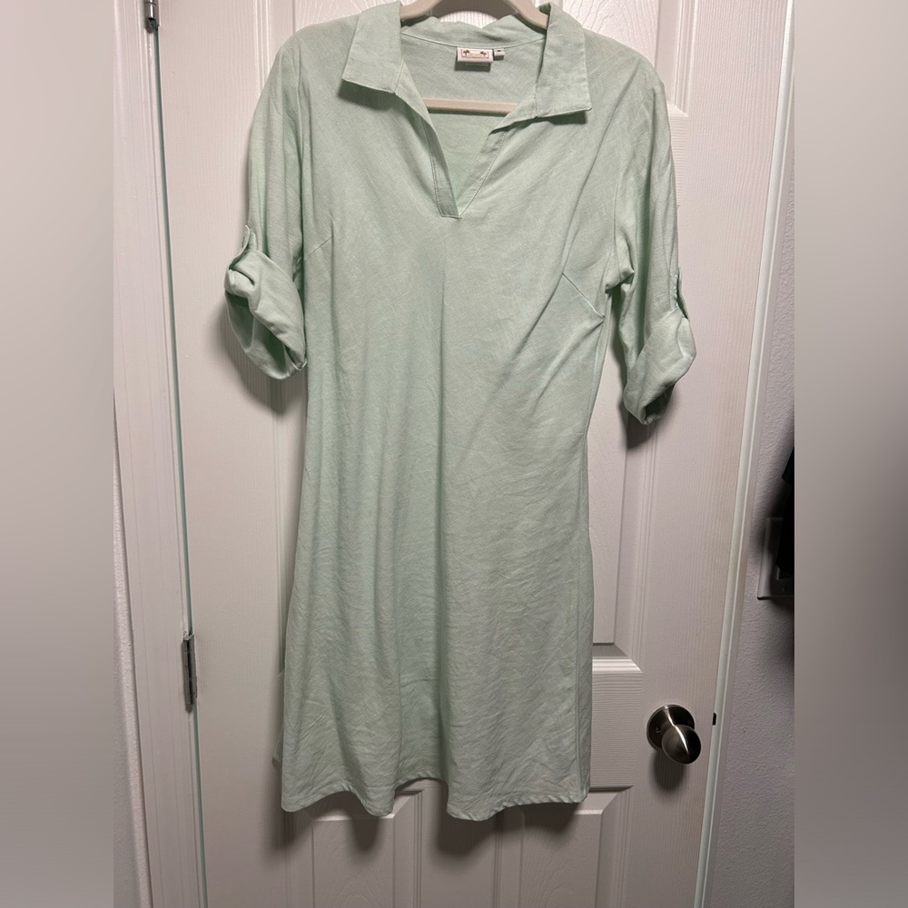 Island Importer Linen dress M
